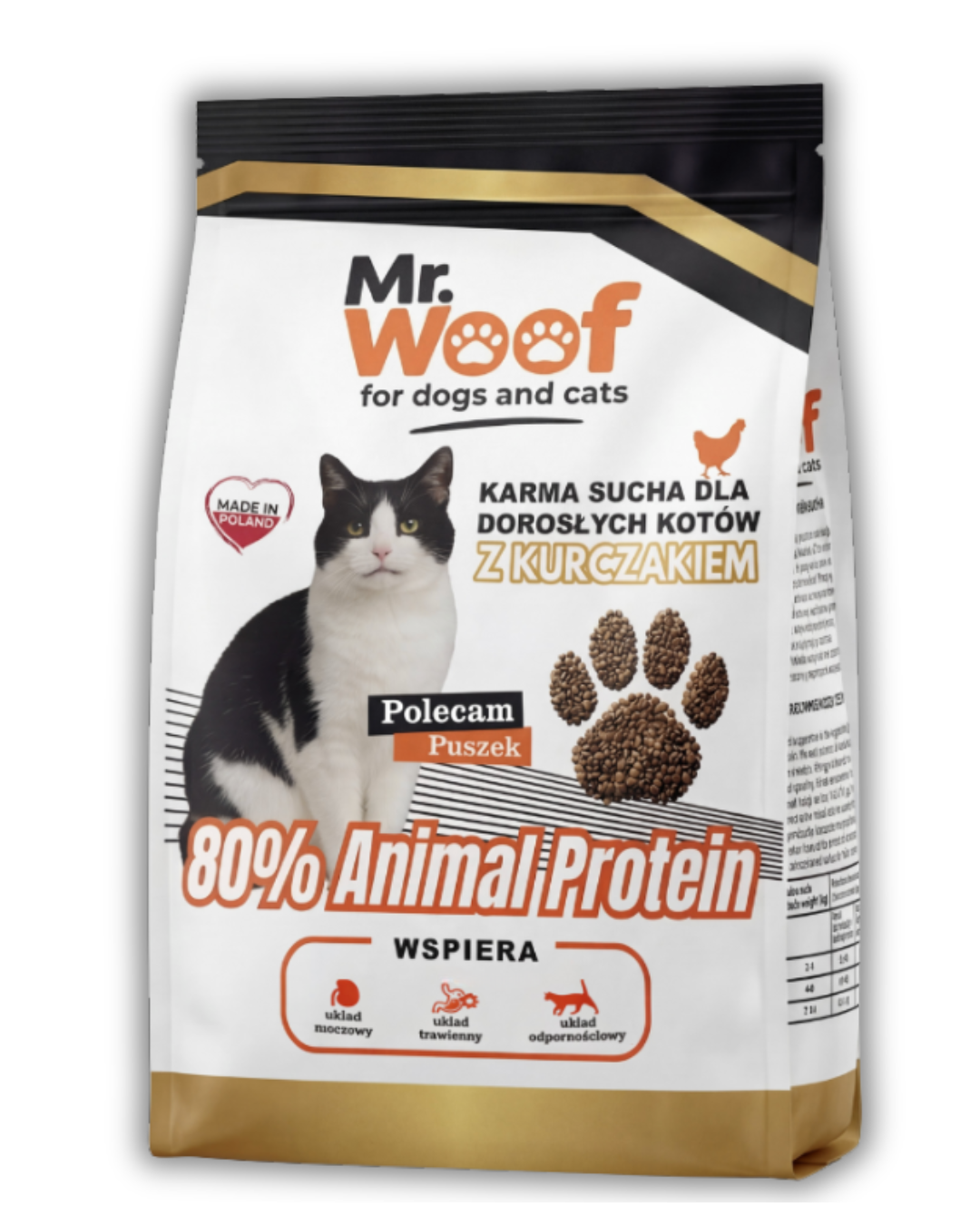 Sucha karma dla dorosłych psów z kurczakiem MR.WOOF. 600 g