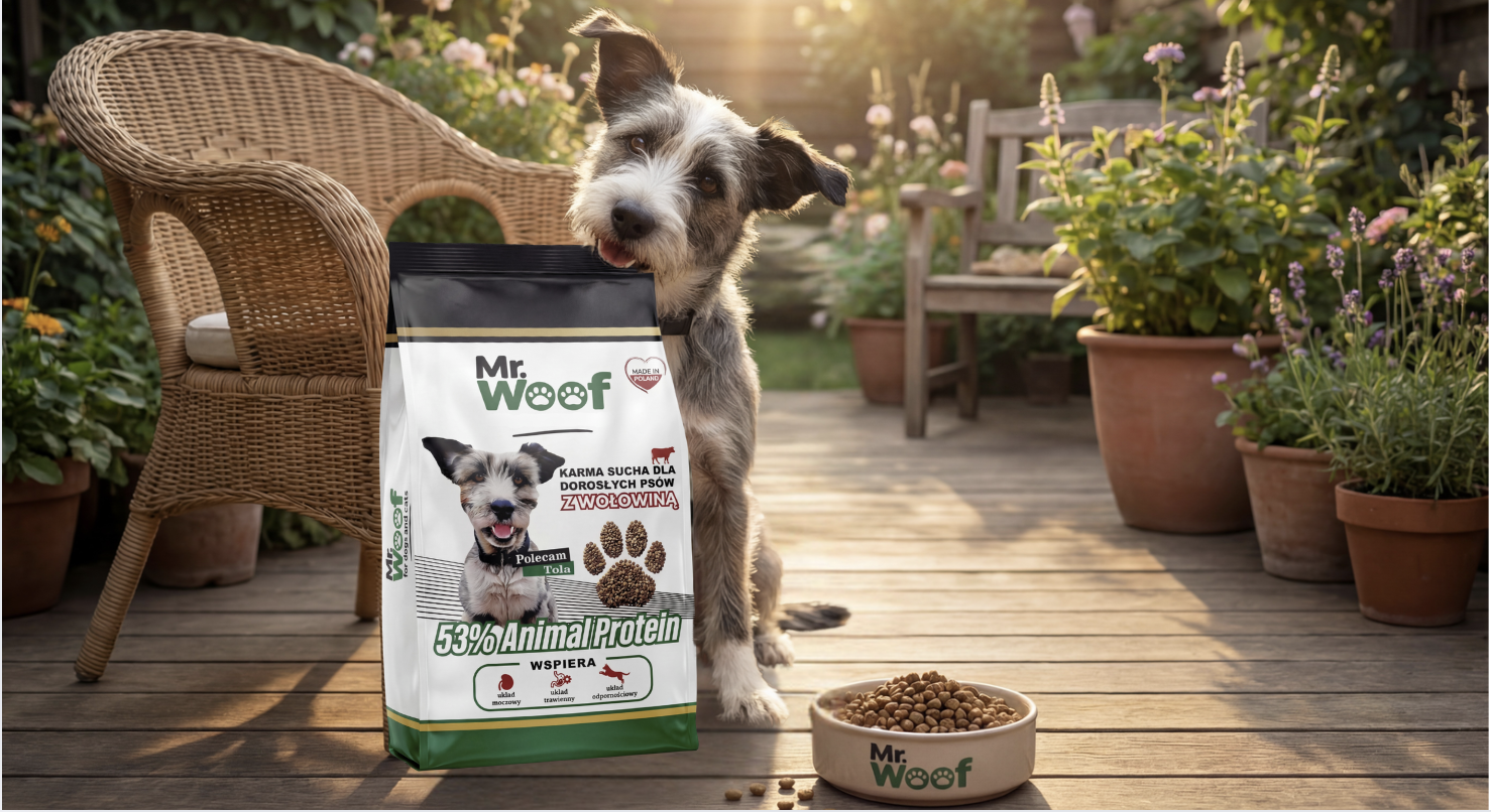 MR.WOOF- Aranżacja produktowa