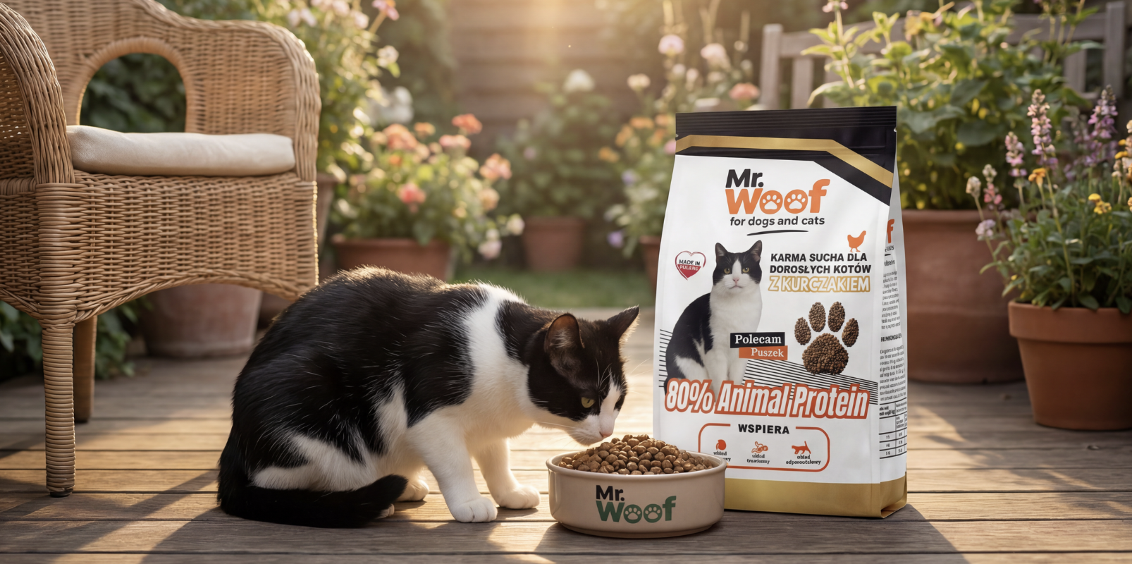 MR.WOOF - Aranżacja produktowa